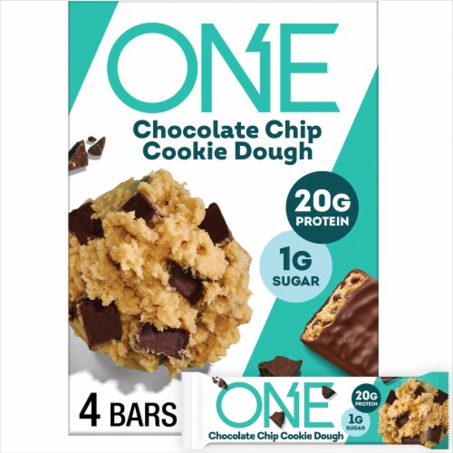 ONE Chocolate Chip Cookie Dough Flavored Protein Bars