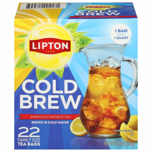 Lipton® Blacked Iced Family Size Tea Bags