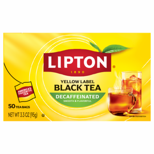Lipton® Decafeinated Black Tea Bags