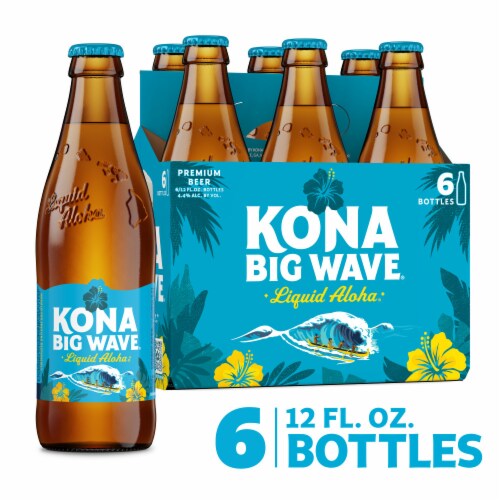 Kona Big Wave Liquid Aloha Premium Beer