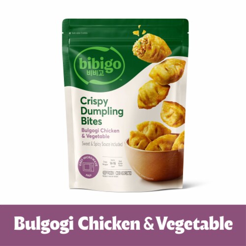 Bibigo Frozen Bulgogi Chicken & Vegetable Crispy Dumpling Bites