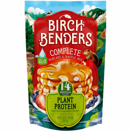 Birch Benders Plant Protein Pancake & Waffle Mix, 14oz