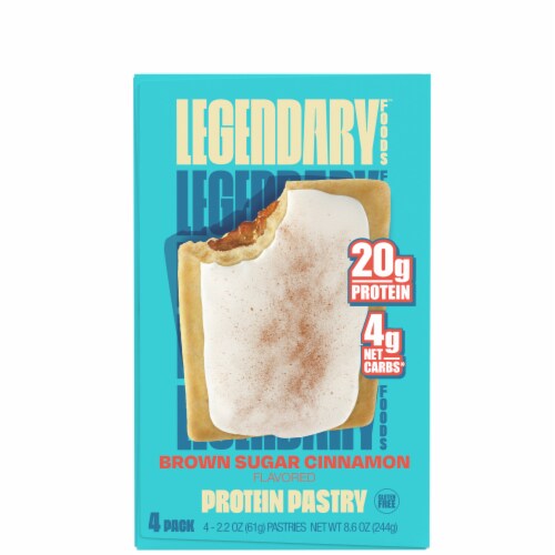 Legendary Foods ™Gluten Free Keto Friendly Brown Sugar Cinnamon Protein Pastry