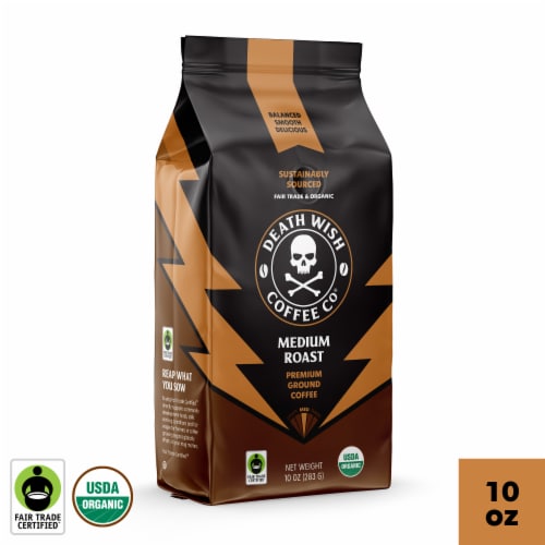 Death Wish Coffee Co.® Medium Roast Ground Coffee
