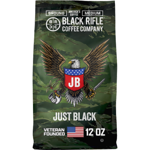 Black Rifle Coffee Company Just Black Medium Roast Ground Coffee