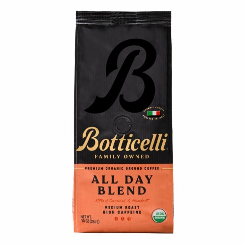 Botticelli® Organic All Day Blend Ground Coffee