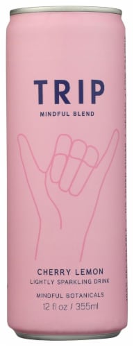 Trip Mindful Blend Cherry Lemon Lightly Sparkling Drink