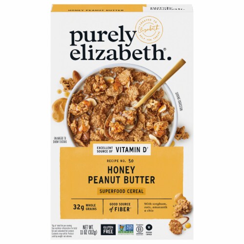Purely Elizabeth® Honey Peanut Butter Superfood Cereal
