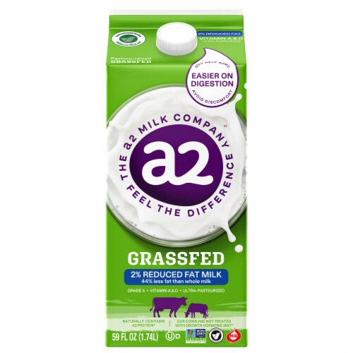 A2 Milk™ Grass Fed 2% Reduced Fat Milk