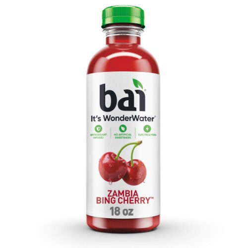 Bai Zambia Bing Cherry Water Beverage Bottle