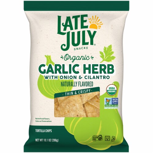 Late July® Garlic Herb Organic Tortilla Chips