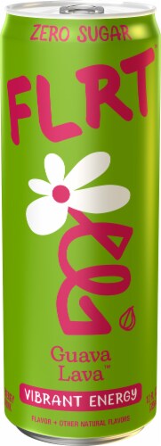 FLRT Zero Sugar Guava Lava™ Energy Drink Can