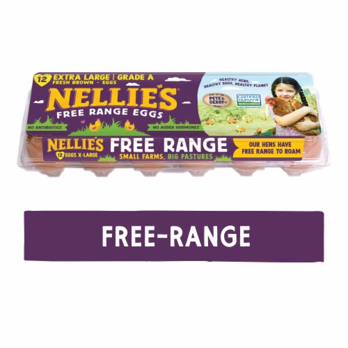 Nellie’s Free Range Eggs Extra Large 12 ct
