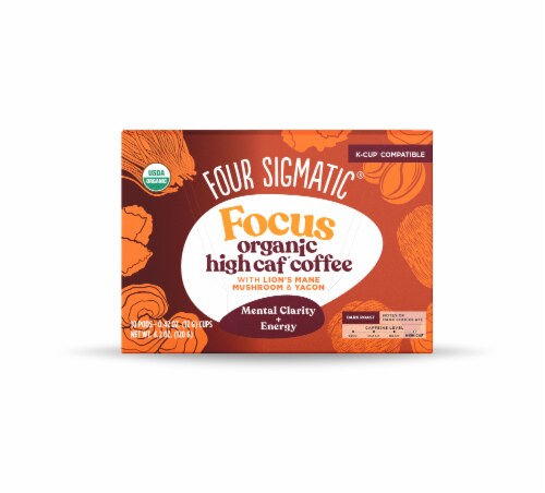 Four Sigmatic® Focus Original High Caf K-Cup® Coffee Pods
