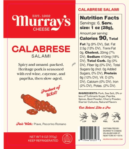 Murray’s Cheese Calabrese Salami