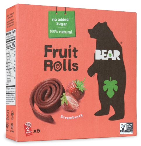 BEAR® Apple-Pear Strawberry Fruit Rolls