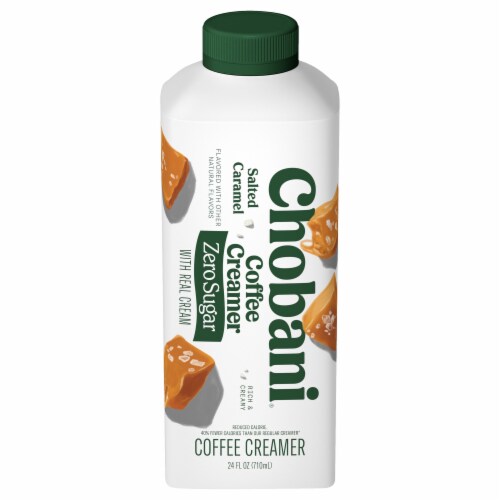 Chobani Zero Sugar Coffee Creamer Salted Caramel