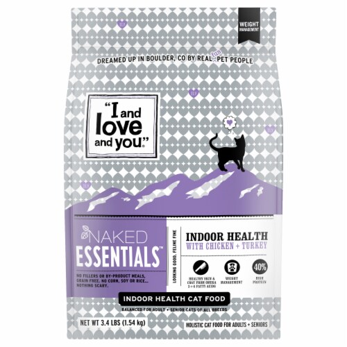 I and Love and You Naked Essentials Indoor Health Chicken + Turkey Cat Food