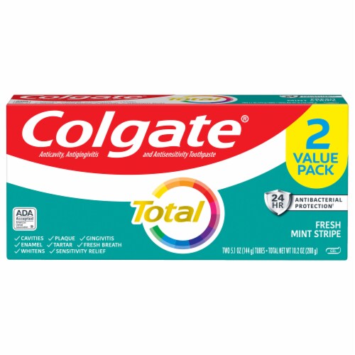 Colgate® Fresh Mint Stripe Toothpaste Value Pack
