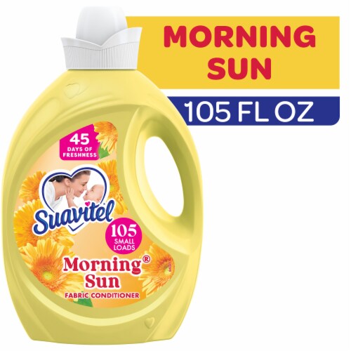 Suavitel Liquid Fabric Conditioner Laundry Fabric Softener Morning Sun Scent
