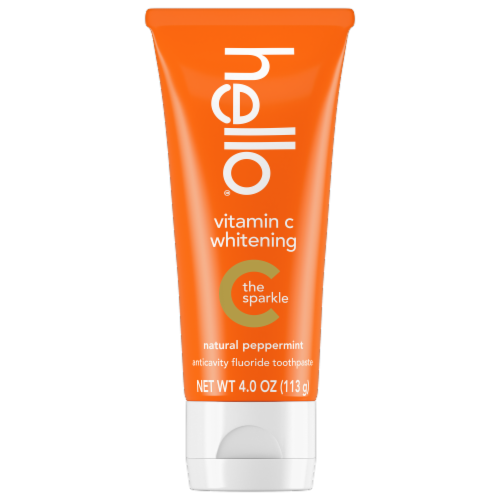 Hello® Vitamin C Whitening Natural Peppermint Toothpaste