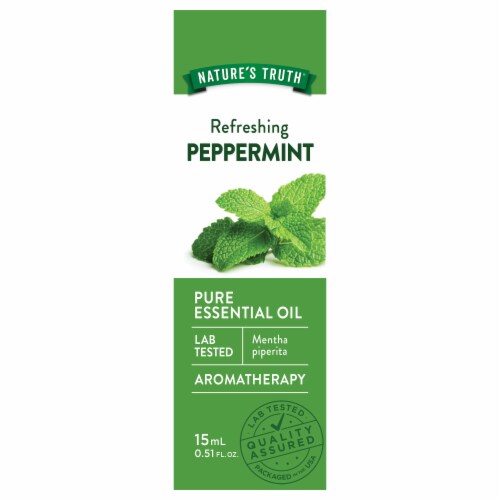 Nature’s Truth Refreshing Peppermint Pure Essential Oil 0.51 fl oz