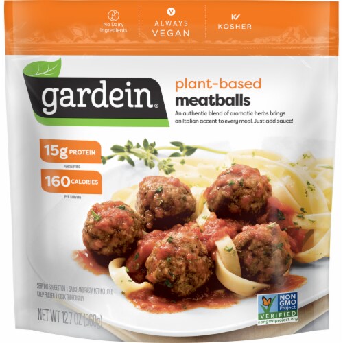 Gardein Plant-Based Classic Meatballs, Frozen Meat Alternative