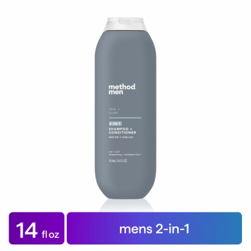 Method Men 2 in 1 Shampoo and Conditioner, Sea + Surf