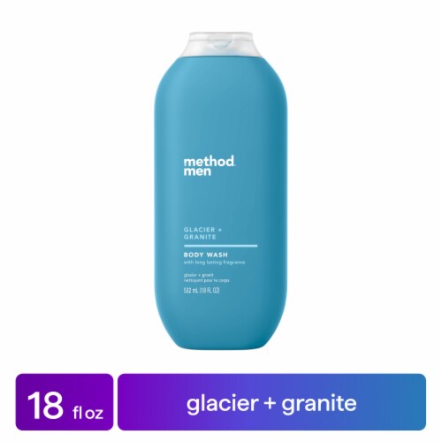 Method Body Wash, Glacier + Granite For Men, Made Without Parabens or Phthalates