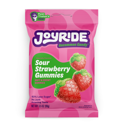 Joyride® Sour Strawberry Gummies