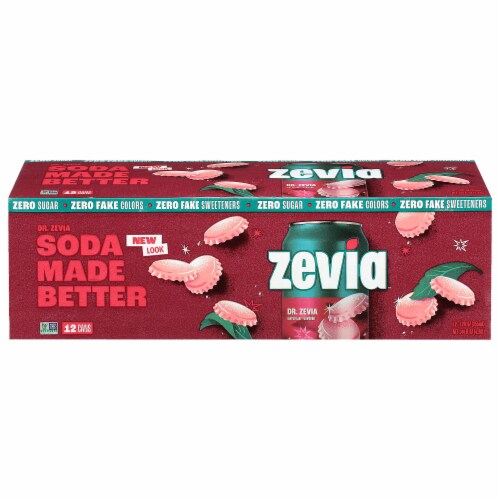 Zevia® Dr Zevia® Zero-Sugar Soda Cans