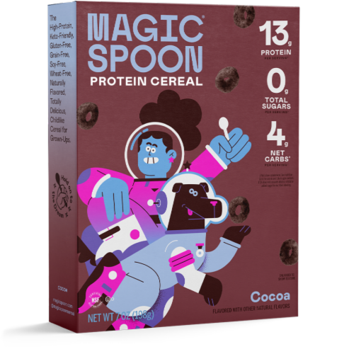 Magic Spoon® Cocoa High-Protein Grain-Free Breakfast Cereal