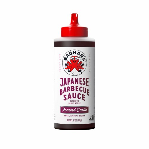 Bachan’s Roasted Garlic Japanese BBQ Sauce, Bold, Fresh, Umami Flavor