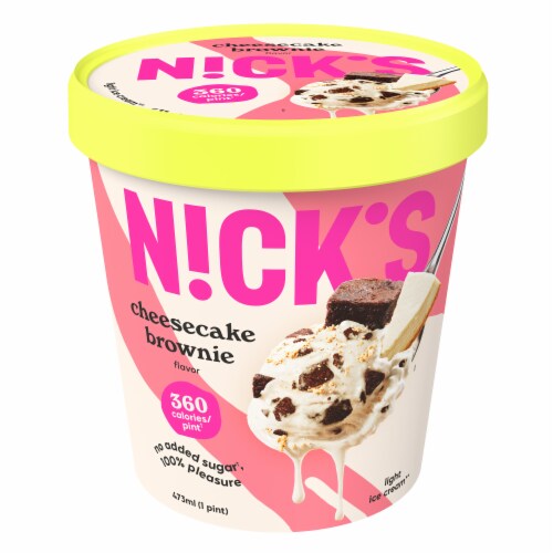 Nick’s Cheesecake Brownie Ice Cream Pint