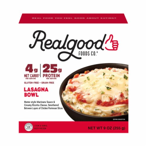 The Real Good Food Company® Chicken Lasagna Bowl Frozen Meal