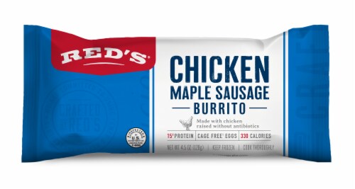 Red’s® Chicken Maple Sausage Breakfast Burrito