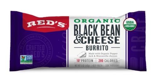 Red’s® Organic Black Bean & Cheese Burrito
