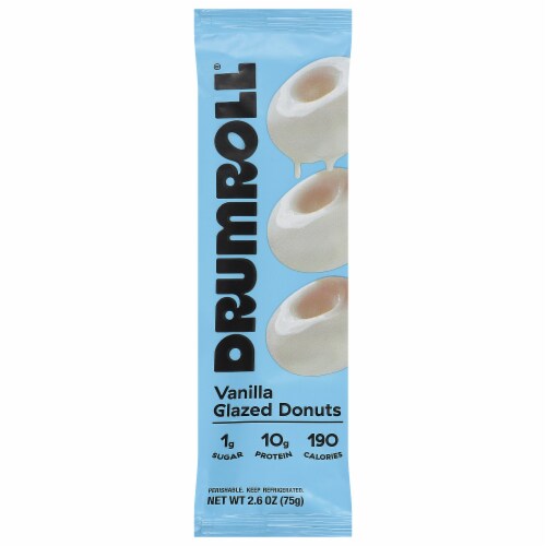Drumroll® Vanilla Glazed Mini Protein Donuts