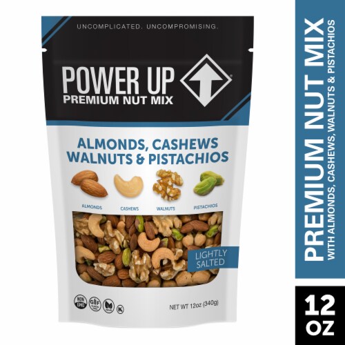 Power Up Premium Nut Mix with Pistachios 12oz