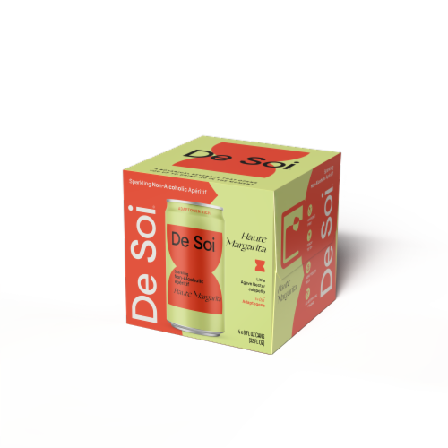 De Soi® Haute Margarita Non-Alcoholic Sparkling Drink Cans