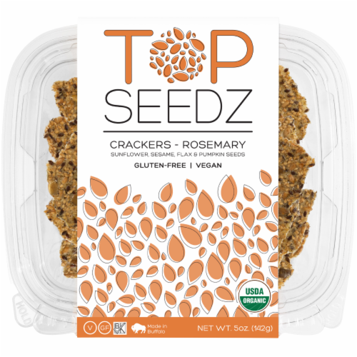 Top Seedz Rosemary Crackers