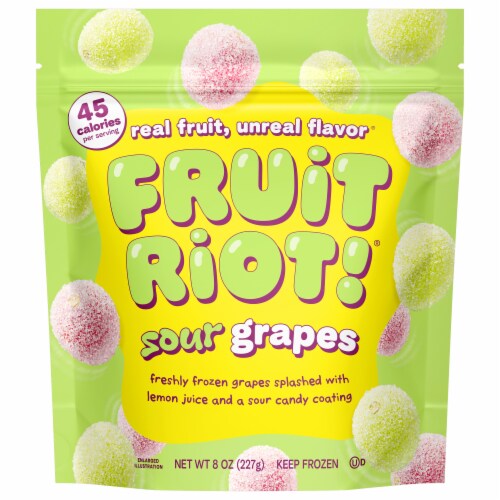 Fruit Riot!® Sour Grapes Frozen Fruit Candy