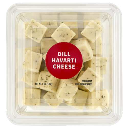 Upper Cut Cubed Dill Havarti Cheese