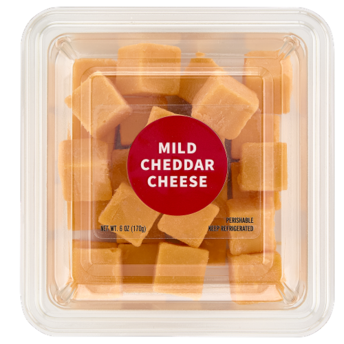 Upper Cut Cubed Mild Cheddar Cheese