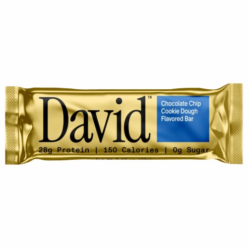 David™ Protein Gold Chocolate Chip Cookie Dough Flavored Bar
