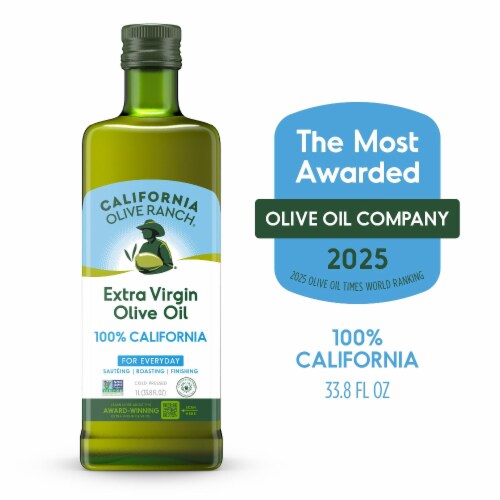 California Olive Ranch Medium Cold Pressed 100% California Extra Virgin Olive Oil 33.8 fl oz