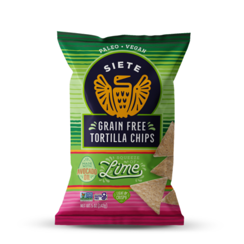 Siete Grain Free Lime Tortilla Chips