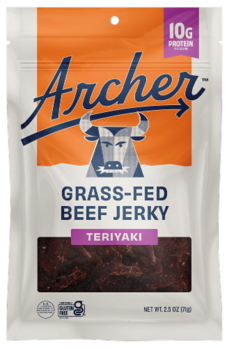 Country Archer® Teriyaki Grass Fed Beef Jerky