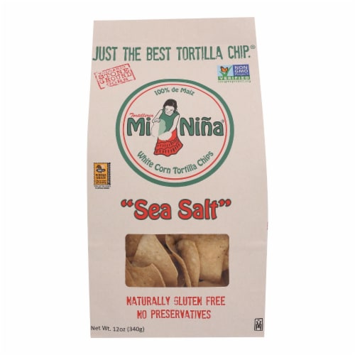 Mi Nina® Sea Salt White Corn Tortilla Chips