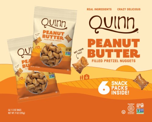 Quinn® Peanut Butter Pretzel Nuggets Snack Packs